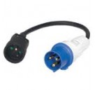 CORDON ADAPTATEUR 2P+T - 16 A